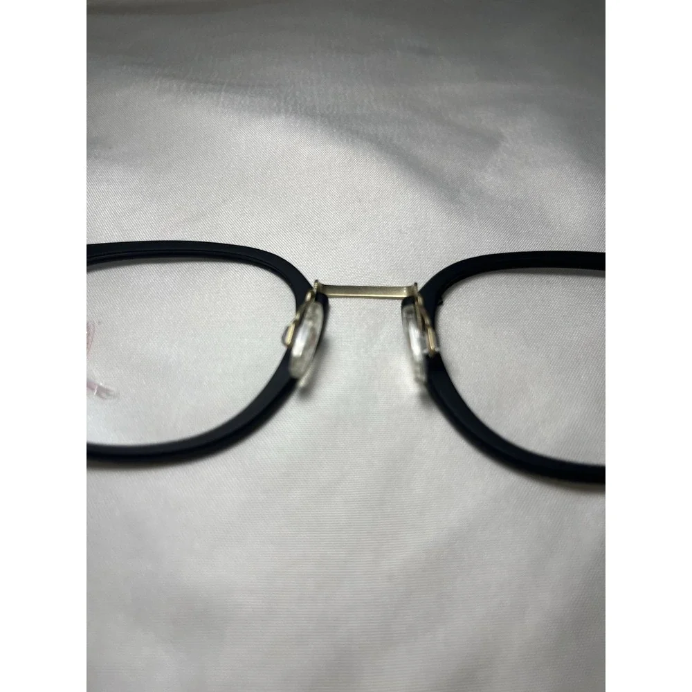 Maui Jim Eyeglasses MJO2412-2M Matte Black/Gold Square Frame Italy 49[]25 140